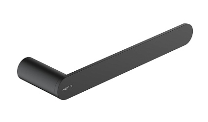 Полотенцедержатель Aquatek Лира AQ4419MB черный матовый