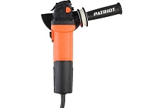 Углошлифовальная машина (УШМ) Patriot AG 126E тонкий корпус, пылезащищенная, диск 125 мм 110301127