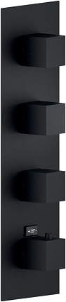 Смеситель для душа Nobili Seven WE00103/QBM (на 3 выхода) Velvet black