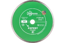 Диск алмазный отрезной сплошной Эксперт Гранит Hot press (230х25.4 мм) TRIO-DIAMOND EG356