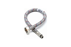 Подводка к смесителю PSV с полимерным покрытием, 60 см М10х1/2, комплект 2 шт 4627132452925