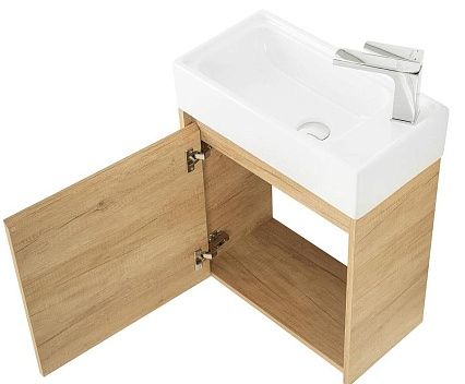 Тумба с раковиной BelBagno Kraft Mini 50 см L