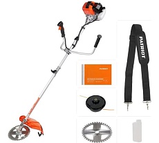 Триммер бензиновый Patriot PT 540 E-com WB, раб. объем 52 см3, 3,0 л.с., &quot;велосипедная&quot; рукоятка, катушка с леской ,40-зубый пильный диск 250108540