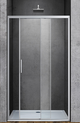 Душевая дверь Vincea Soft VDS-3SO130CL 130x195 хром, прозрачная