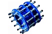 Демонтажная вставка DN.ru ДВ-GGG400-3Ф EPDM Ду100 Ру10/16 чугунная, трехфланцевая D350-01166