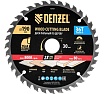 Пильный диск по дереву Denzel 190x30 мм, 36 зубьев 733407