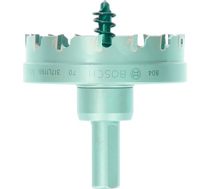 Коронка Precision for Sheet Metal с твердосплавными напайками 70 мм Bosch 2608594158