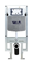 Комплект Weltwasser 10000006690 унитаз Gelbach 004 GL-WT + инсталляция + кнопка Amberg RD-WT