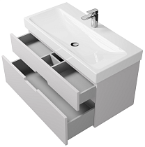 Мебель для ванной Creto Malibu 100 см White