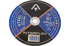 Отрезной круг Steel A046TBF 230x2.5x22 мм, Т41, металл Interflex 4078232510