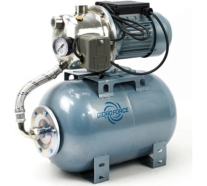 Насосная станция с расширительным баком 24 л GIDRO FORCE ATJET ST60