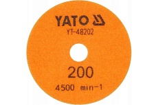 Диск алмазный шлифовальный 100 мм, Р200 Yato YT-48202