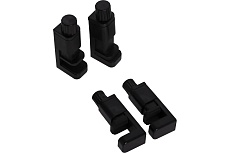 Зажим струбцина для экрана смартфона, планшета HANDSKIT пластиковые - 4 шт TG4000P