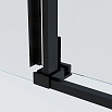 Душевой уголок Vincea Soft 2 VSR-3SO29010CLB 100x90 черный, прозрачное