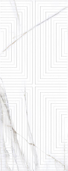 Декор Laparet Aria белый 20х50 см