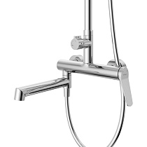 Душевая стойка BelBagno UNIQUE-VSCM-CRM хром