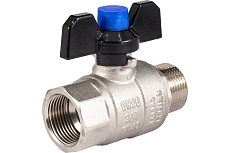Шаровой кран PROFACTOR PF STRONG ручка бабочка в/н 3/4 дюйма PF FBV 286