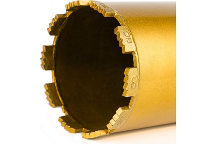 Коронка алмазная по бетону 120/400 мм, 10 сегментов, 1 1/4 GOLDEN DRAGON 120/400.11/4.GD