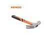 Молоток-гвоздодер KENDO с фибергласовой рукояткой, 340 гр 25105
