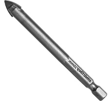 Сверло 10 мм, по кафелю, плитке, керамограниту, твердосплавный наконечник Smartbuy SBT-DC-10