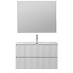 Тумба с раковиной BelBagno Uno-Mini 100 см Bianco Opaco