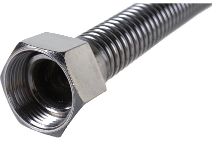 Сильфонная подводка для газа Kensudo 3/4" 100 см, внутренняя/внутренняя 26690
