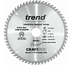 Пильный диск 210 мм, 60 зубьев для аккумуляторной пилы Trend CSB/21060TC