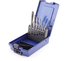 Набор машинных метчиков GSR From B HSSE DIN371/376 M3-M10/M12 Silver 7 предметов BRB09100000