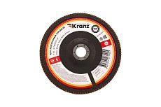 Круг лепестковый торцевой P40, 180x22.2 мм Kranz KR-90-0021
