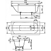Стальная ванна Kaldewei Saniform Plus 372-1 160x75 см