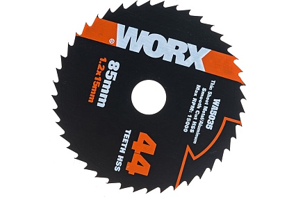Пильный диск по металлу (44T; 85х1.2х15 мм) Worx WA5035