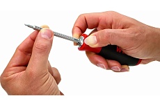 Рукоятка Wiha SoftFinish-telescopic SYSTEM 4 30373