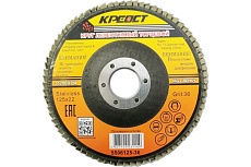 Круг лепестковый торцевой по металлу (10 шт; 125х22 мм; Р36) Креост 5506125-36