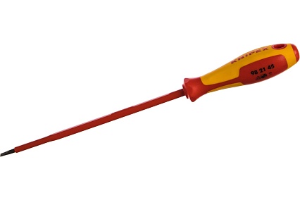 Отвертка прямой шлиц для установки счетчиков Knipex KN-982145