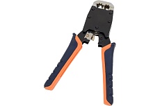 Обжимной инструмент Cabeus для RJ-45 (8р8с), RJ-11/12 (6р6с, 6р4с, 6р2с), профессиональный HT-500
