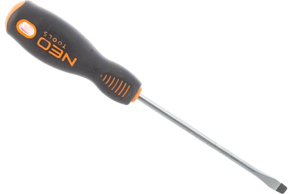 Шлицевая отвертка Neo Tools 6.5x125 мм 04-002