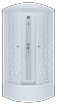 Душевая кабина Тритон Стандарт Мозаика В 90x90 ДН4, стекло аква