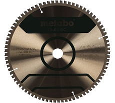 Диск пильный Multi Cut Classic (305x30 мм; 80Z; FZ/TZ 5neg; блистер) Metabo 628667000