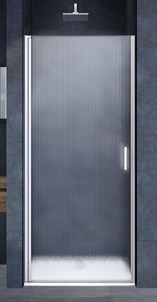 Душевая дверь Vincea Alpha VDP-3AL100MT 100x195 хром, текстурная