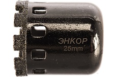 Коронка алмазная по керамограниту (25 мм) Энкор 9430