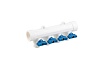 Коллектор с шаровым краном RTP синий PPR 32x20/4 белый 28204