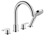 Смеситель на борт ванны Hansgrohe Vernis Blend 71456000 хром