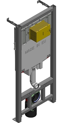 Комплект инсталляции Jacob Delafon Vox E21746RU-00 с клавишей хром