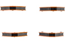 Уголки магнитные для сварки MCS (4 шт; углы 45/90/135; до 5 кг) Wester 344436