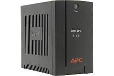 Источник бесперебойного питания APC Back-UPS BX, Интерактивная, 500 VA / 300 W, Tower, IEC BX500CI
