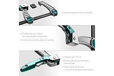 Струбцина Kraftool KL-300/120 быстрозажимная 300/120 мм, тип F, 32019-120-300
