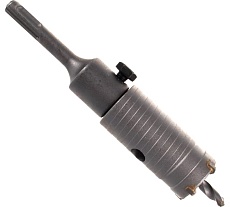 Коронка с державкой по бетону Зубр 35 мм, SDS-Plus 29211-35