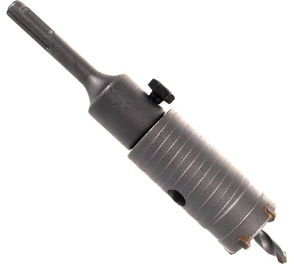 Коронка с державкой по бетону Зубр 35 мм, SDS-Plus 29211-35