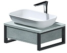 Тумба с раковиной 1MarKa Grunge Loft 60 см