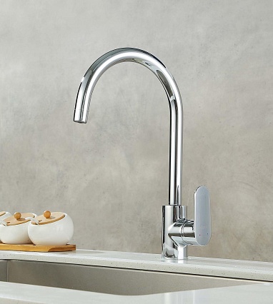 Смеситель для кухни Aquatek Ника AQ1882CR хром Смеситель для кухни Aquatek Ника AQ1882CR хром
